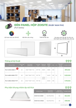 Báo giá Led Panel 2026